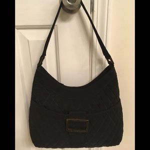 Black Vera Bradley Bag, Med.